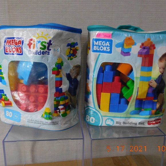 Borsa con blocchi - Mega Blocks - Juguetesland